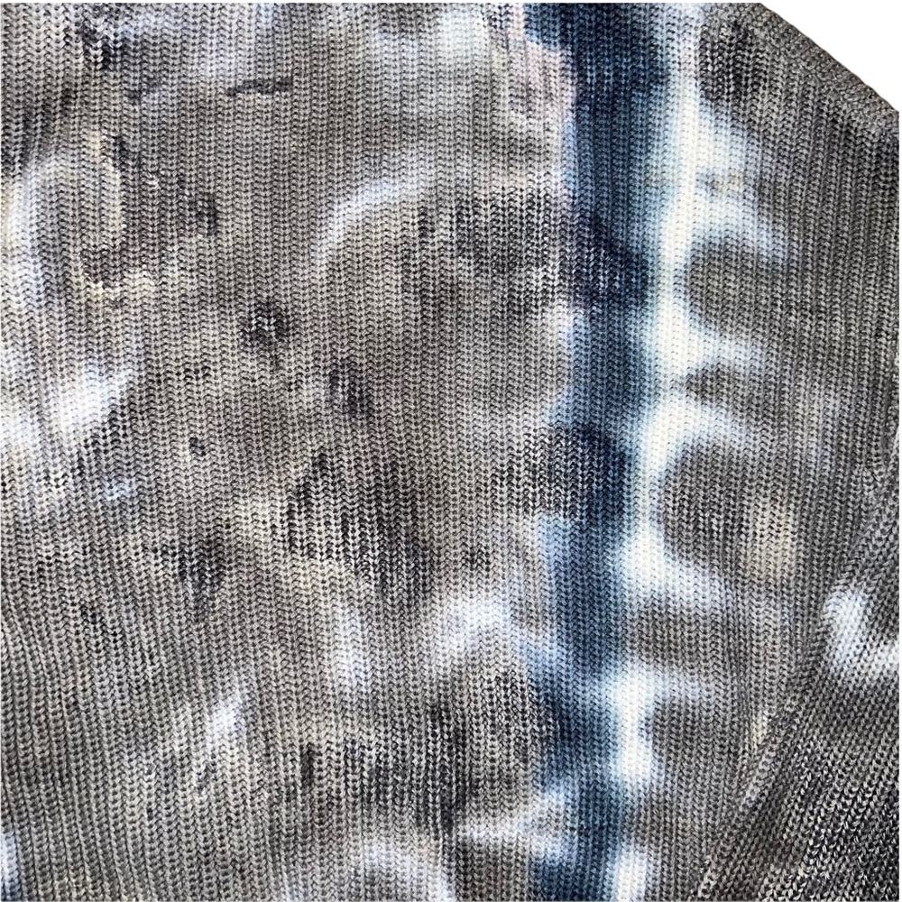 NWT Young Fabulous & Broke | Tie Dye Knit Oversized Cardigan - Picture 9 of 12